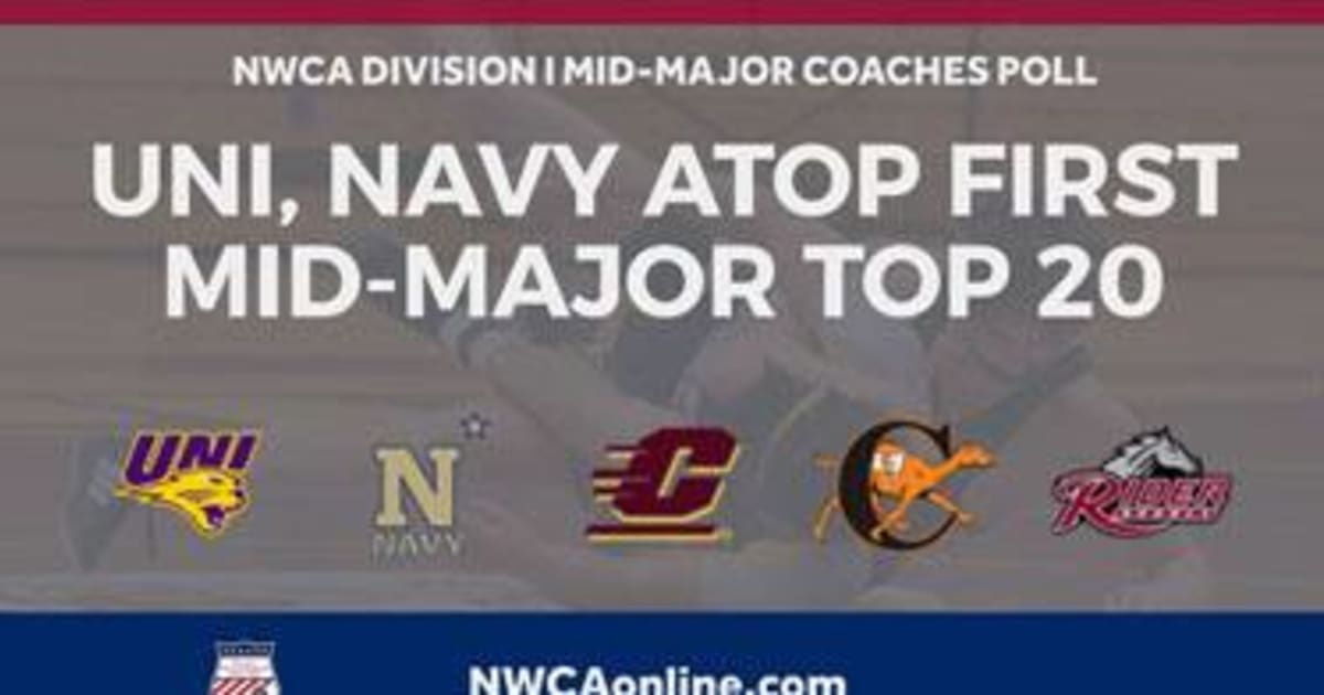 USA Wrestling Northern Iowa checks in at No. 1 in NWCA MidMajor